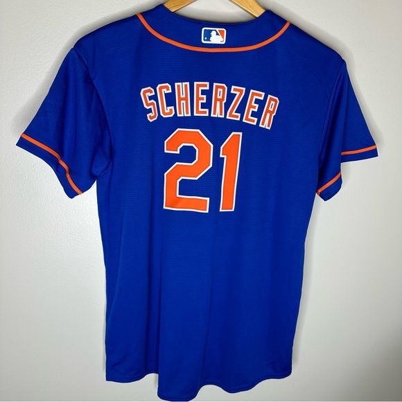 NWT METS Nike Sherzer Baseball Jersey - Picture 6 of 8